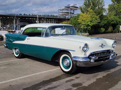 Lot 337- 1955 Oldsmobile Super 88 2 Door Holiday Coupe For Sale by Auction