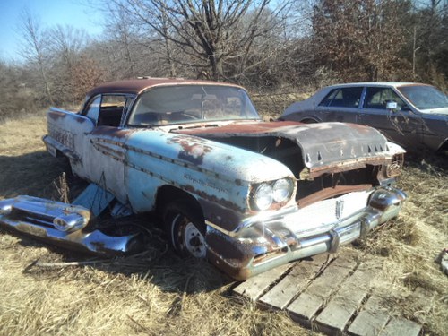 Parting Out: 1958 Oldsmobile 88 2dr HT For Sale