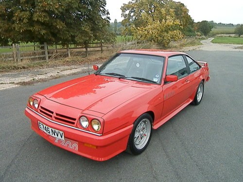 1988 OPEL MANTA GTE EXCLUSIVE COUPE For Sale by Auction