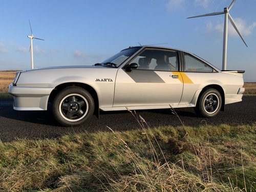 1984 Opel Manta Gsi Coupé for Sale SOLD