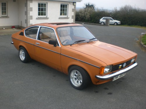 Opel Kadett Coupe 2.0 16 V Red Top 1979 Project For Sale
