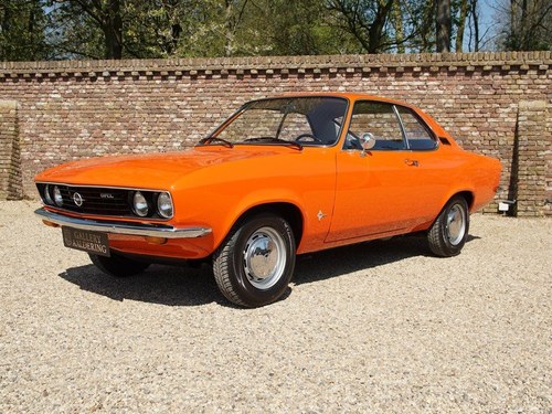 1973 Opel Manta A 1600S factory new condition, only 66.574 km, on For Sale