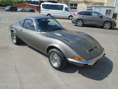 OPEL GT 1900 LHD MANUAL COUPE (1973) MET GREY! VERY RARE!  SOLD