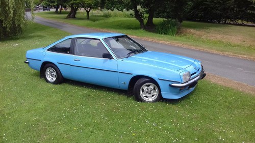 1977 OPEL MANTA B SR COUPE FOR SALE. For Sale