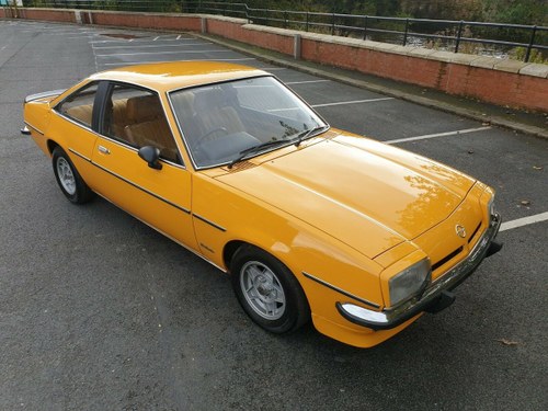 1977 Opel Manta coupe 1.9 Berlinetta £1000s spent mint SOLD