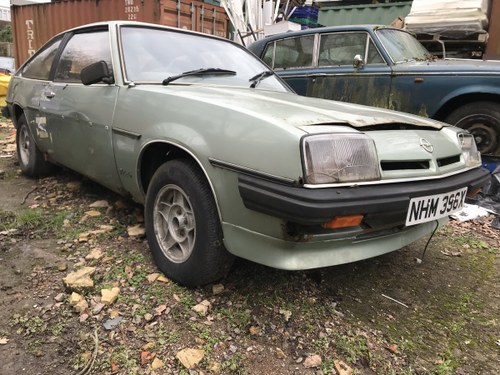 1982 Opel manta  petrol auto - low milage For Sale
