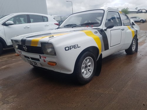 1977 Opel Kadett Coupe Historic Rally Car In vendita
