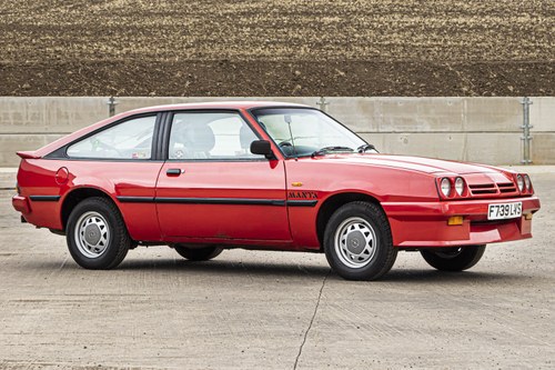 1989 Opel Manta GT Exclusive For Sale by Auction