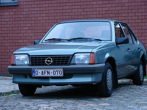 1986 Opel Ascona C 1600S  For Sale