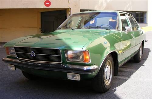 1977 Opel Rekord 1.9S 90HP with original sunroof ( LHD) SOLD