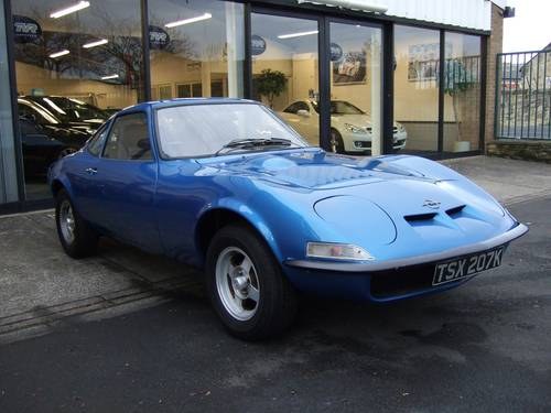 1971 Opel GT Coupe Blue for You? SOLD