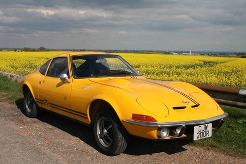 1972 Opel GT - Fully Restored  PRICE REDUCED SOLD