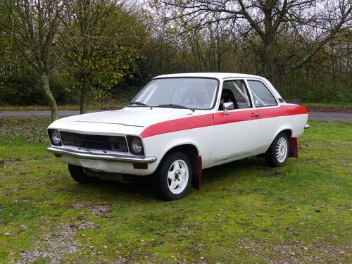 1972 Opel Ascona A historic rally car project SOLD