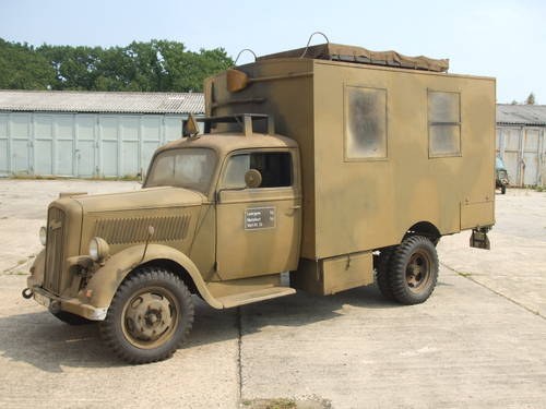 1942 Opel Blitz 1.5t Wehrmacht truck type 2.5 - 32 4x2 For Sale