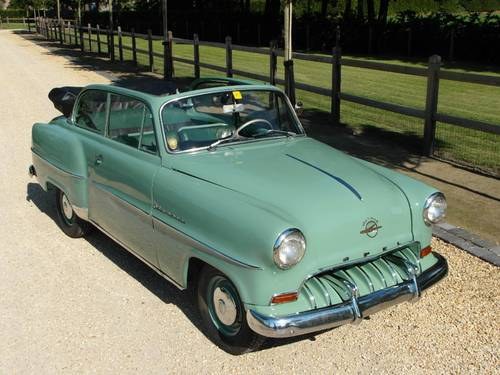 Opel Olympia Limousine cabriolet, lhd, 1953 For Sale