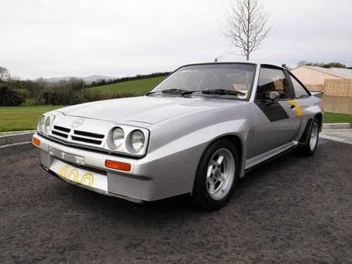 1984 Opel Manta 400 £40,000 - £50,000 For Sale by Auction