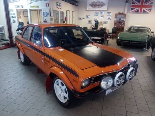 1971 Opel Ascona FIA Historic rally car, built for rally from new For Sale