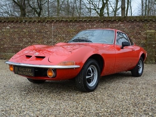 1973 Opel GT/J only 90.701 miles. For Sale
