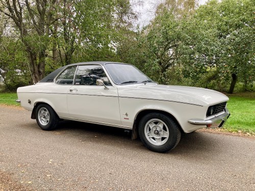 1972 Opel Manta 'A' 1.9 SR - 2 owners, 5 speed upgrade, ATS Alloy SOLD