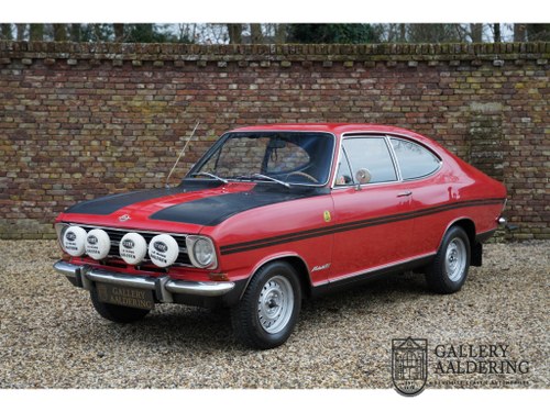 1969 Opel Kadett B 1900 Rallye Two owners from new, Incredible or For Sale