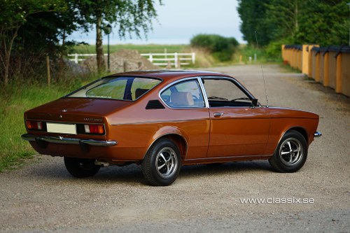 1975 Opel Kadett 1200S Coupe with 60.000km from new SOLD