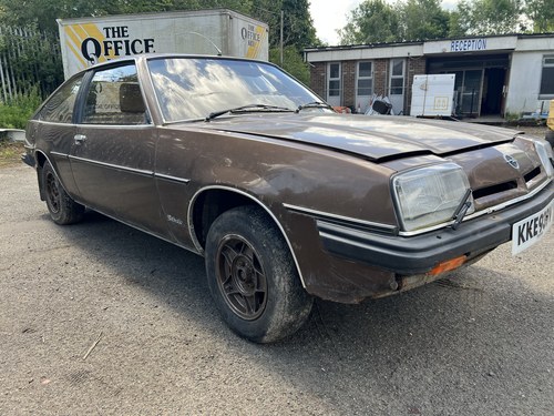 1980 Opel Manta SR Project / Acc Damaged SOLD