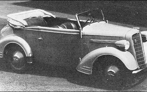 1934 Opel Six cylinder cabriolet (picture 1 of 1)