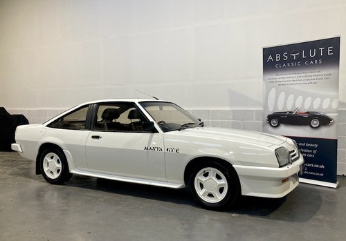 1985 OPEL MANTA GTE COUPE - National "Best in Show 2023" RESERVED SOLD