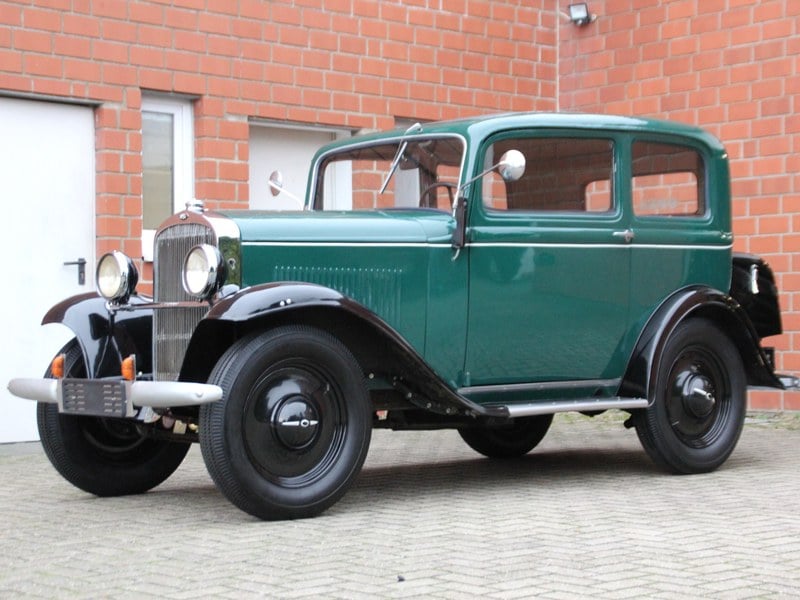 Opel 1,2 Liter Typ 1290, zweitürige Limousine