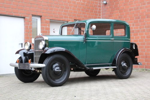 1935 Opel 1,2 Liter Typ 1290, zweitürige Limousine SOLD