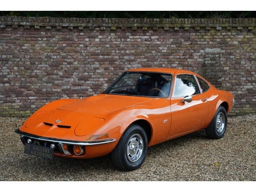 1970 Opel GT 1900 One owner "Blue plate" Californian car, Origina For Sale