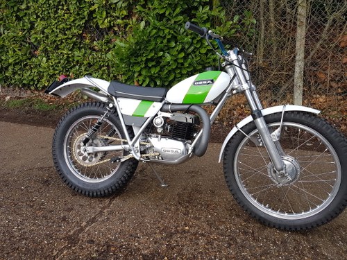 1977 Ossa TR77. Road registered and fully restored SOLD