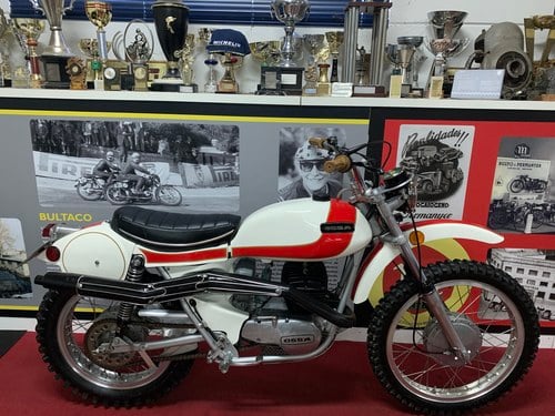 1973 Ossa e73 enduro 250cc full restored! VENDIDO