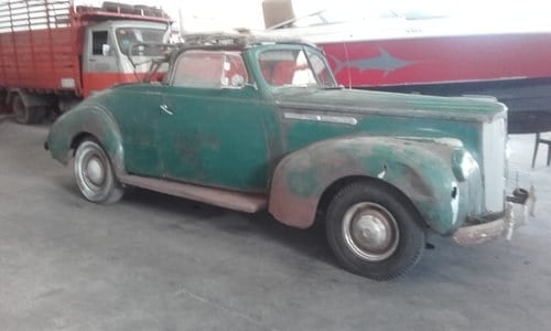 1941 LHD - Packard 110 Cabriolet to restore. For Sale