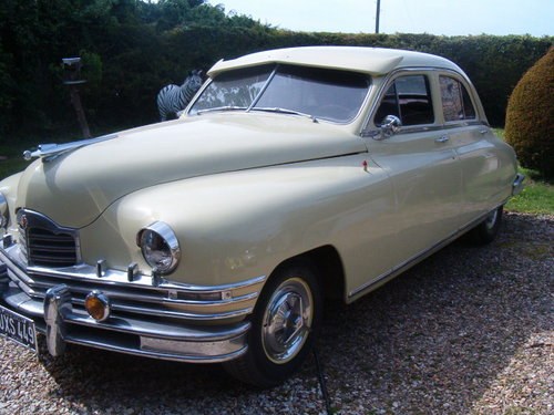 1948 Packard straight 8 manual 3 speed Carol the Movie. For Sale