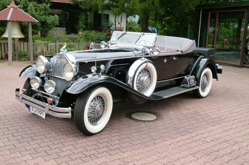 1930 Packard Deluxe Eight Roadster 745: 04 Aug 2018 For Sale by Auction