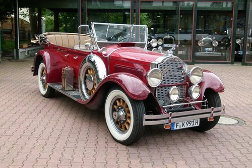 1928 Packard Deluxe Eight Phaeton Tourer Sixth Series Model  For Sale by Auction