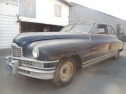 1948 Packard Custom Eight = Project 86k miles   $7.5k For Sale