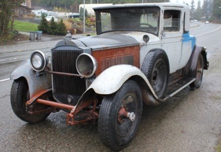 1929 Packard 640 Coupe = Project Dives Needs Restro $obo In vendita