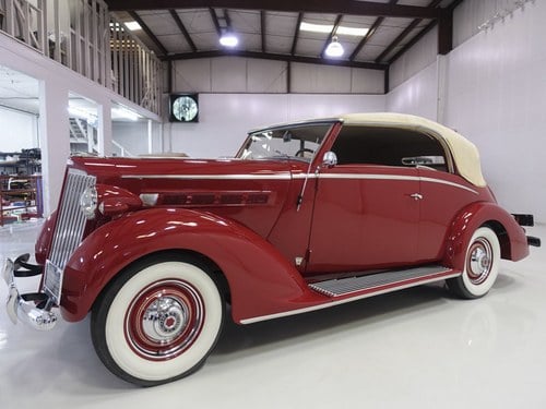 1937 Packard 115-C Coachbuilt Cabriolet by Graber SOLD
