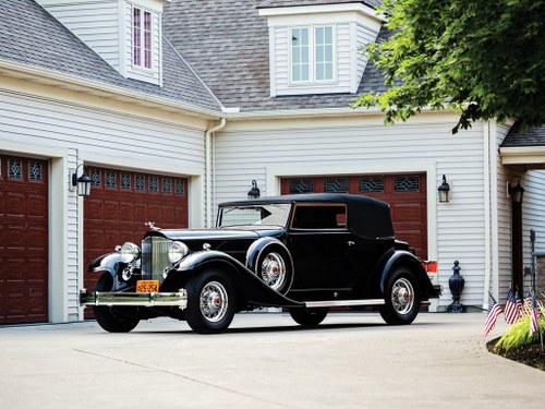 1933 Packard Twelve Convertible Victoria  For Sale by Auction