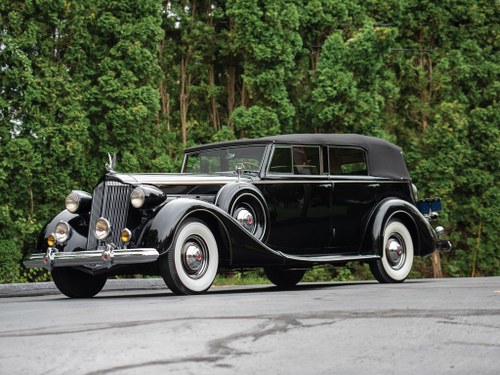 1937 Packard Super Eight Convertible Sedan by Dietrich For Sale by Auction