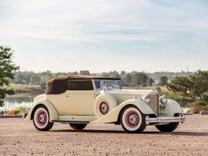 1934 Packard Twelve Convertible Victoria by Dietrich For Sale by Auction