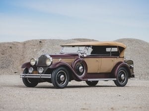 1931 Packard Model 833 Dual-Cowl Sport Phaeton  For Sale by Auction