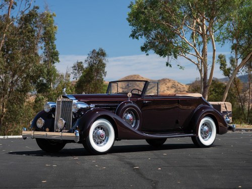 1935 Packard Twelve Convertible Victoria  In vendita all'asta