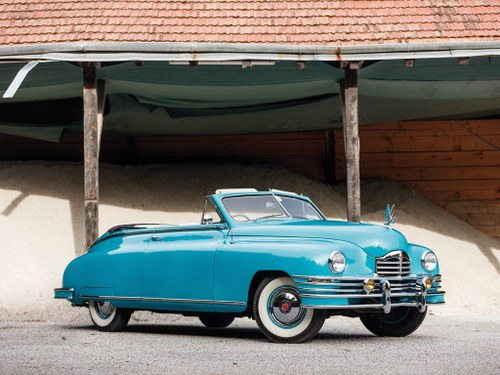 1948 Packard Super Eight Convertible Victoria  For Sale by Auction