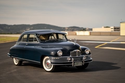 1948 Packard Eight Deluxe 22 = 4 Door Sedan Blue(~) Grey For Sale