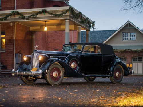 1935 Packard Twelve Convertible Victoria  For Sale by Auction