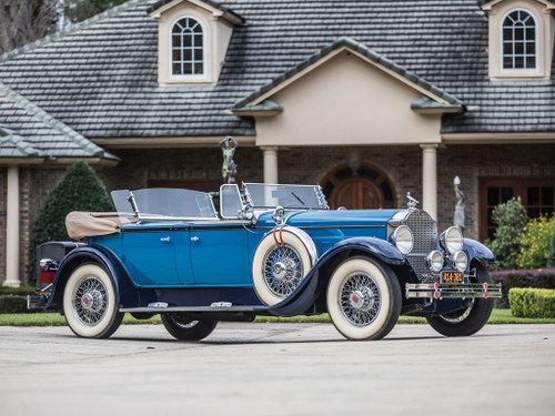 1929 Packard Deluxe Eight Sport Phaeton by Dietrich For Sale by Auction