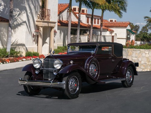 1931 Packard Deluxe Eight Convertible Victoria by Waterhouse In vendita all'asta